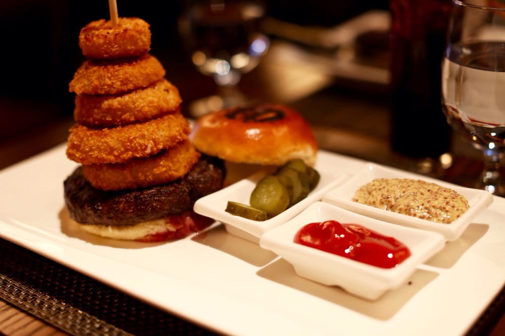 The perfect burger does exist and it's right here at Old Homestead. #mouthwatering #delicious #yum #burger #burgers #bestburger #bestburgerintown #onionrings #cravings #cantresist #dinnertime #newyorkbest #meatcoma #foodcoma #meatlover #burgerlover #burgerspot #OldHomestead