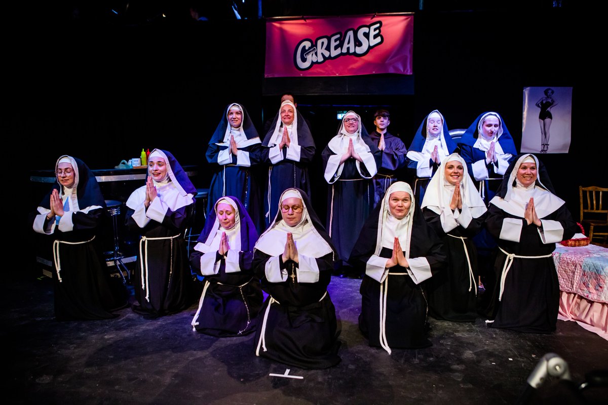 Charleshutchpr1's tweet photo. REVIEW: Charles Hutchinson's verdict on York Light Opera Company in Nunsense: The Mega-Musical!, Theatre@41, Monkgate,  York, until July 6 *** ½ https://t.co/UidImeZiES 
@41monkgate  @YorkLight #NunsenseTheMegaMusical #musical #theatre  #York #DanGoggin https://t.co/1YUykaJ8px