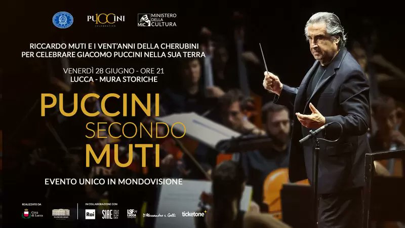 InArtAgency's tweet photo. RiccardoMuti e l'#OrchestraCherubini festeggiano i 20 anni della formazione e i 100 anni dalla scomparsa di #Puccini!

stasera, Mura Storiche di #Lucca e in mondovisione!

Tra gli interpreti @EleonoraBuratto #FrancescoMeli @LucianoGanci! 👇
https://t.co/RrDvHlXPtJ https://t.co/hB3WznE2gP
