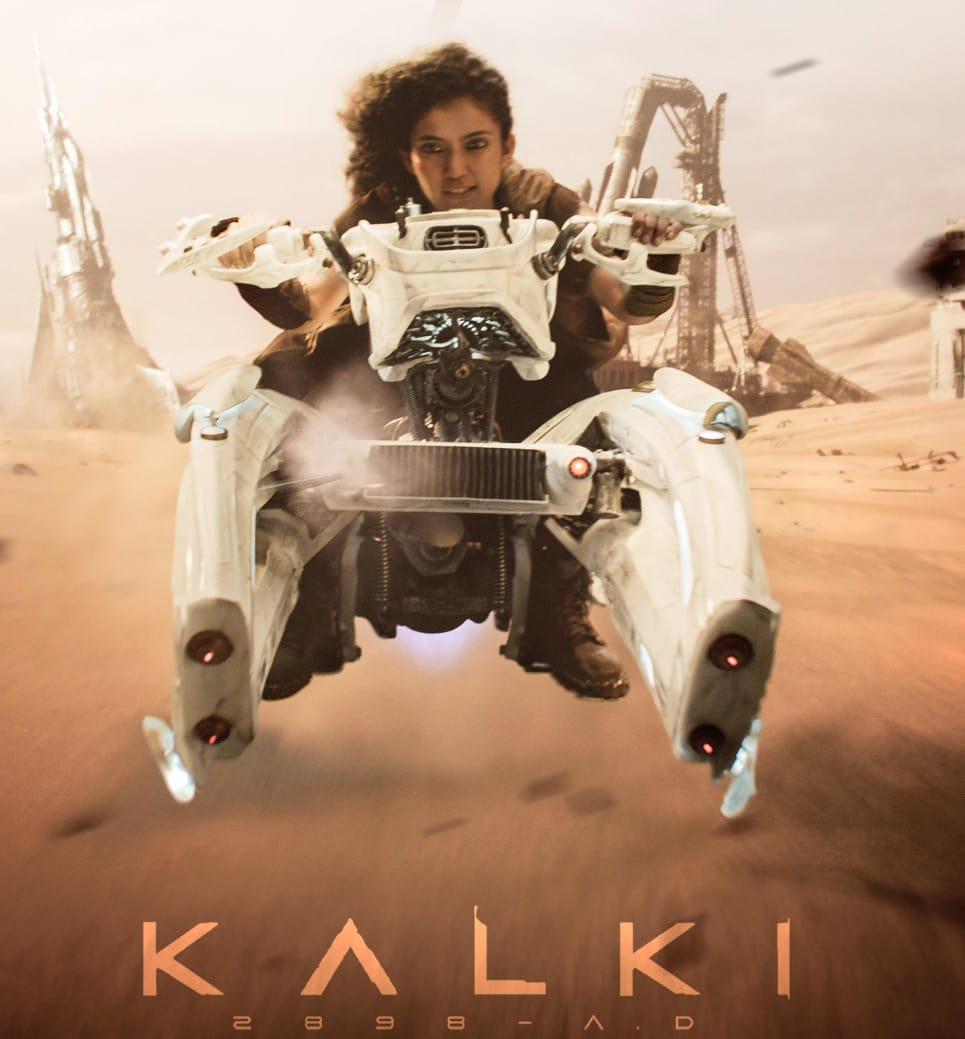 lik_esh7's tweet photo. #AnnaBen as Kyra 👏 in #Kalki2898.
She did splendid job, her screen
presence is less but performance is
top notch. Especially that josh energy.
Interesting part is gun made into the
vehicle's just @nagashwin7 creativity.
#Sambala World లో అంతే రేపటి కోసం.. https://t.co/MyVzPBFM7a