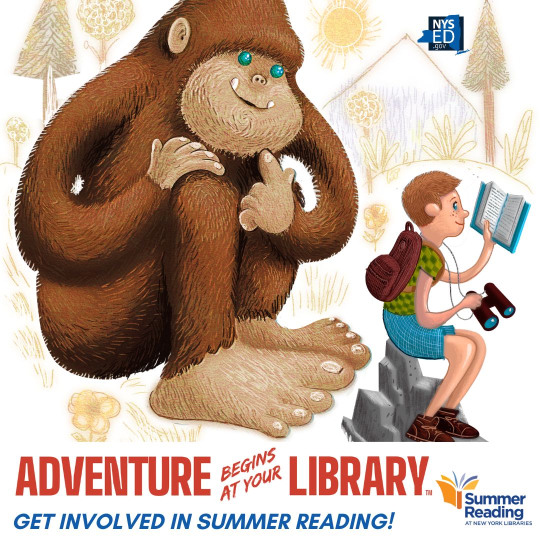 FindNYCulture's tweet image. Want to keep your children reading this summer? Get involved in #SummerReading at New York Libraries: bit.ly/3z84b79 @NYSLibrary @goRCLS @AlbanyNYLibrary #CSLPreads #SummerLearning #FindNYCulture
