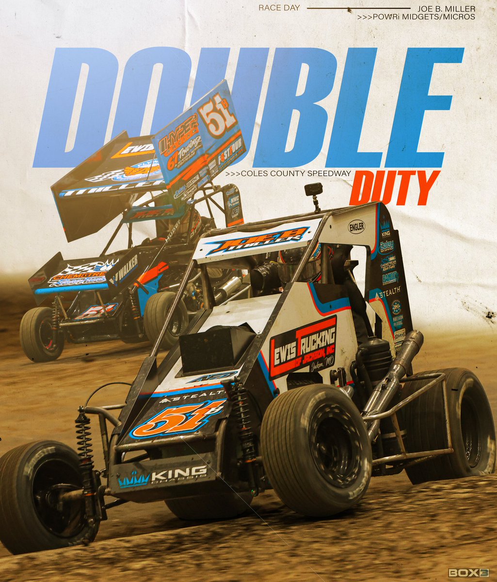 We’ve had a slot open up on our #Box3Racing roster for race day graphics! 

Send us an email at box3racing@gmail.com or shoot us a message if you or your race team is interested or would like to see our pricing options!

Details:
30 Race Package
Graphic for Every Race Day
Results