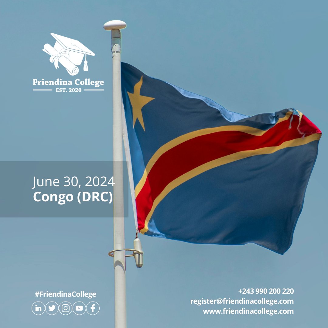FriendinaGroup's tweet photo. Today, we join the people of the Democratic Republic of the Congo in celebrating a significant milestone – the 64th anniversary of their independence. On this day in 1960, the DRC took a bold step towards self-determination and sovereignty. https://t.co/0NTqcWFjfi