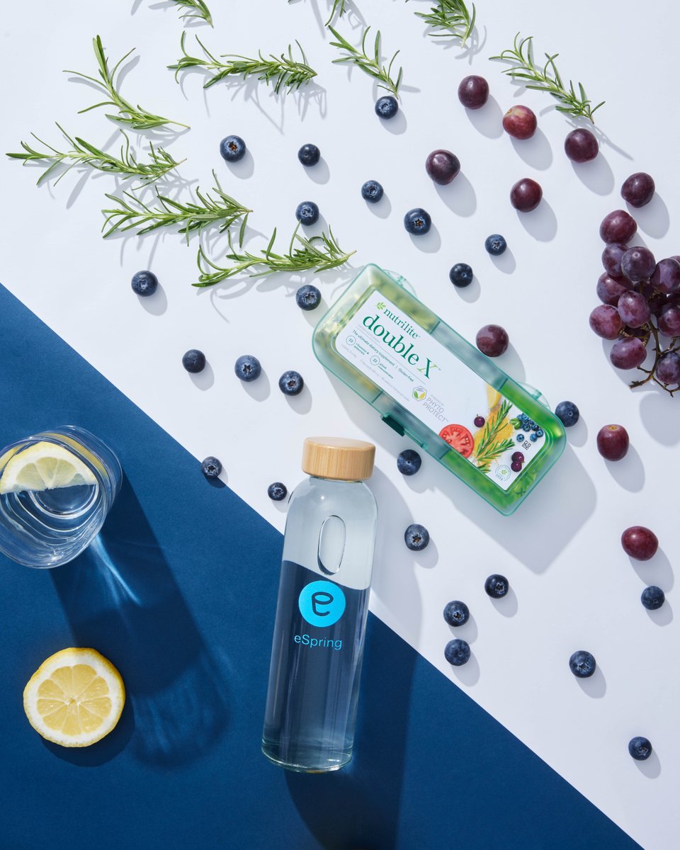 Amway's tweet photo. The perfect dynamic duo: #Nutrilite 🤝 #eSpring
Pair clean eSpring water with Nutrilite Double X for endless body benefits.
What are your water and nutrition goals? 👇
#Amway #AmwayLife https://t.co/BYM5DJ3q3x