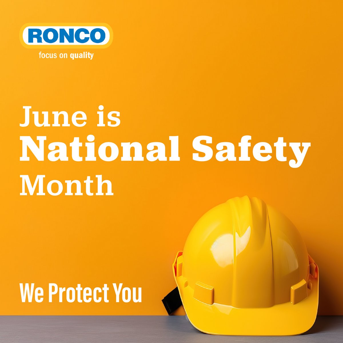 RoncoSafety's tweet photo. As Health and Safety Month comes to a close, we at RONCO want to extend our heartfelt thanks to everyone who prioritized safety in their daily routines. Your dedication to creating safer workplaces is truly commendable, and we’re proud to support you with our protective solutions https://t.co/dPHTCqKF7h