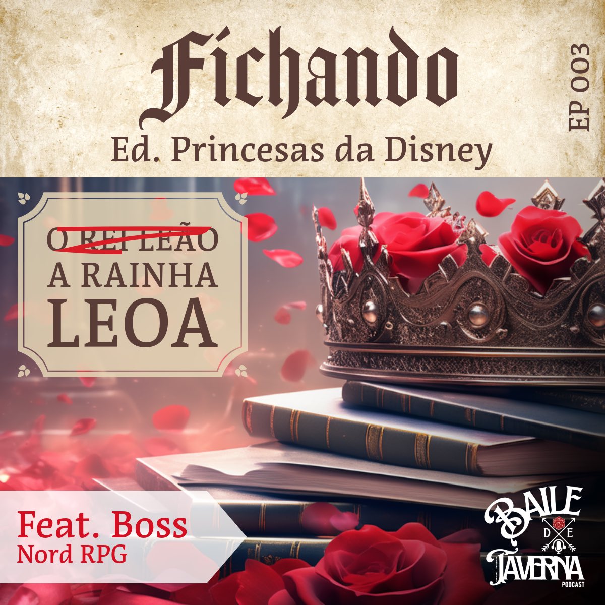 Faaaala bailantes 

Está no ar o terceiro episódio do nosso quadro Fichando Princesas. A princesa de hoje, é considerada a rainha leoa: Nala, do Rei Leão! 

open.spotify.com/episode/6ybLjM…

Segue o Baile!