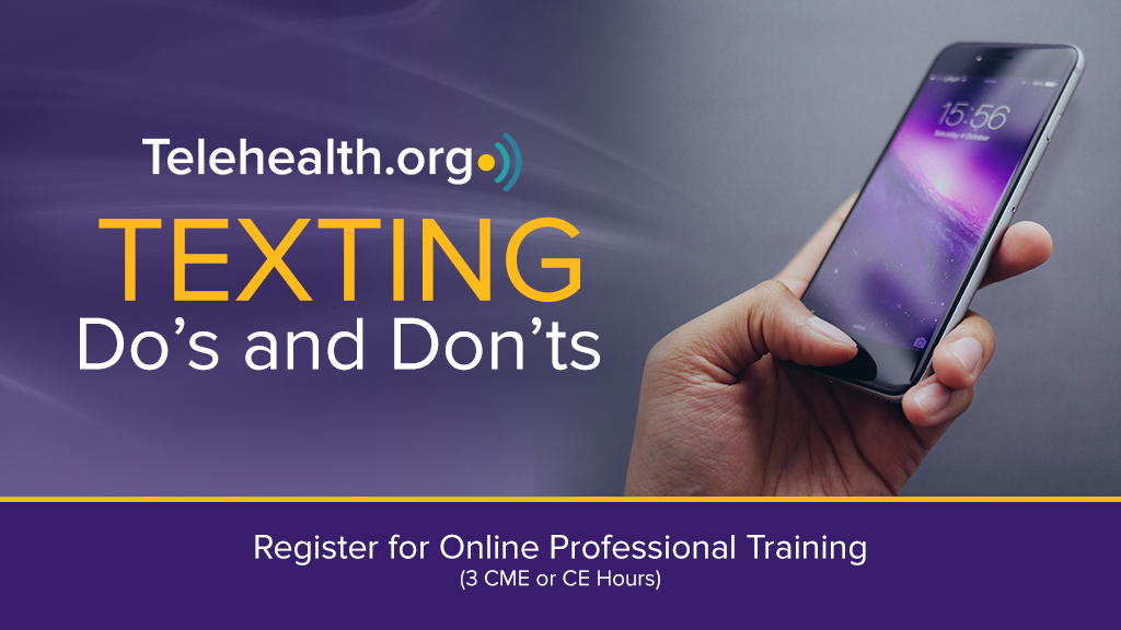 This program transcends the ordinary by guiding professionals through the essential considerations of telehealth texting, ensuring a balanced understanding of its benefits and potential pitfalls.

 See Details: telehealth.org/telehealth-tex…… 

#telehealth #telemedicine #CME