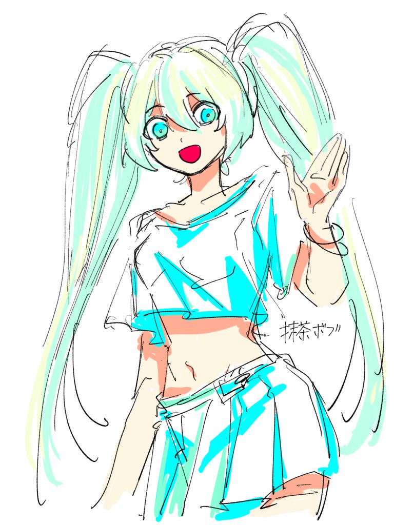 リハビリに落描きをしました