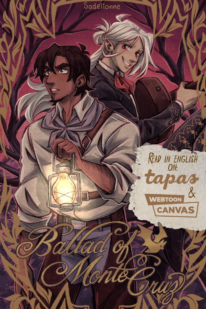 sadelionne's tweet image. Ya está disponible para leer el prólogo de mi comic Balada de Monte Cruz en webtoon canvas y tapas! 🦇