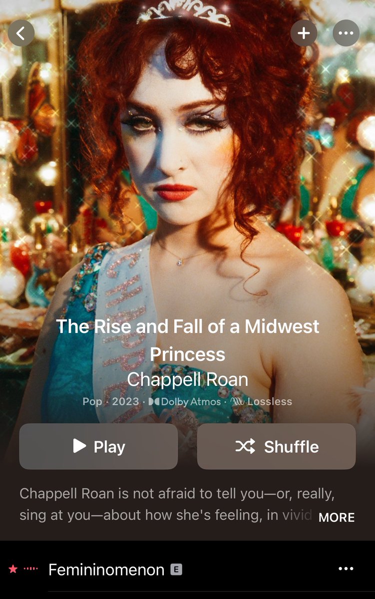 I’ve just discovered The Rise and Fall of a Midwest Princess and holy hell is Chappell Roan absolutely fucking brilliant. 😍