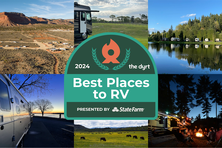 The Dyrt (@thedyrt) on Twitter photo The Dyrt’s 2024 Best Places to RV presented by <a href="/StateFarm/">State Farm</a> have been revealed! 🏆🚐🏔️
🥇Anchor Down RV Resort in Tennessee took top honors, while 🥈RoadRunner Travelers RV Park in Texas and 🥉Dark Sky RV Park & Campground in Utah round out the Top 3. thedyrt.com/press/the-dyrt… The Dyrt’s 2024 Best Places to RV presented by <a href="/StateFarm/">State Farm</a> have been revealed! 🏆🚐🏔️
🥇Anchor Down RV Resort in Tennessee took top honors, while 🥈RoadRunner Travelers RV Park in Texas and 🥉Dark Sky RV Park & Campground in Utah round out the Top 3. thedyrt.com/press/the-dyrt…