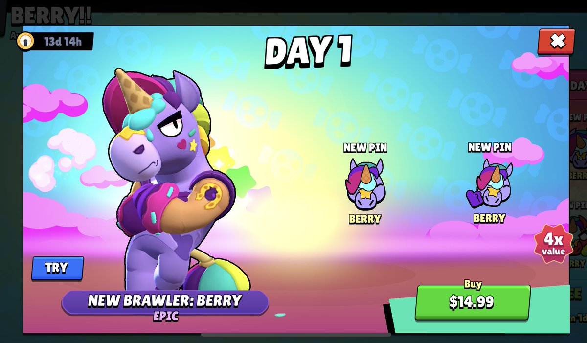 Code: AshBS (@ashclashyt) on Twitter photo GIVEAWAY: Berry early access! 🦄
(Winners will receive $15 gift code or 275 gems to their account!)
To enter:
❤️ Just Like and Follow me <a href="/AshClashYT/">Code: AshBS</a>
❤️ Use code AshBS in the Shop!
That’s it! I will choose one winner here, one winner on Instagram (@ ashbrawl), and one on GIVEAWAY: Berry early access! 🦄
(Winners will receive $15 gift code or 275 gems to their account!)
To enter:
❤️ Just Like and Follow me <a href="/AshClashYT/">Code: AshBS</a>
❤️ Use code AshBS in the Shop!
That’s it! I will choose one winner here, one winner on Instagram (@ ashbrawl), and one on