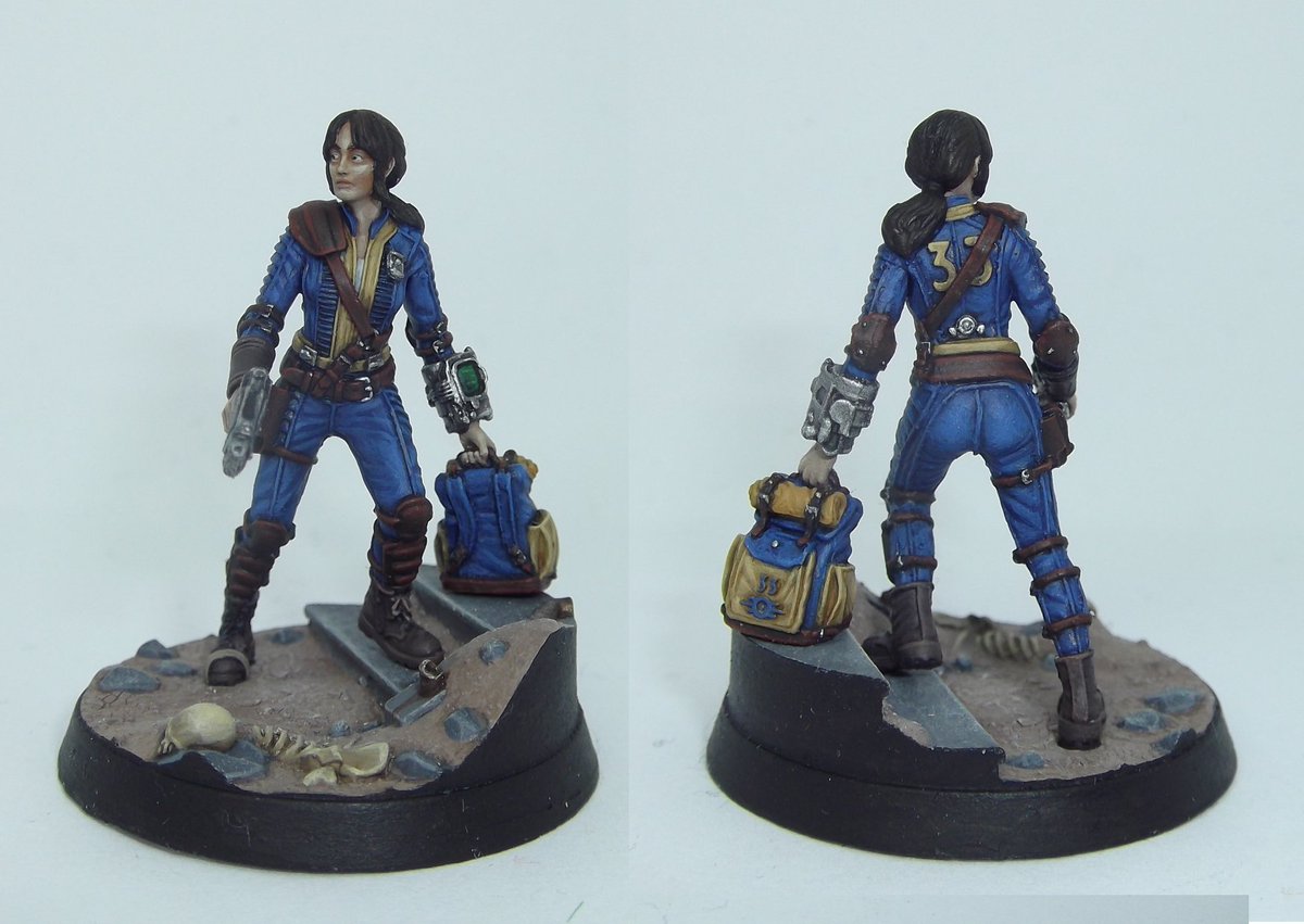 gregfusion85's tweet image. Lucy Goosey for Fallout Wasteland Warfare is done. Took a while! 
#falloutwastelandwarfare
#Fallout 
#modiphius