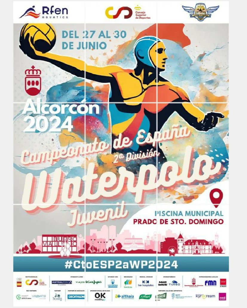 Ciudad_Alcorcon's tweet photo. Hoy jueves se ha dado el pistoletazo de salida, al Campeonato de España Juvenil Masculino 2ª División 🤽🏻🇪🇸 como organizador CN Ciudad de Alcorcón, en las instalaciones de Prado de Santo Domingo

@deportesalcorcon 
@rfen_oficial 

Rest.Urbión
@dragonoriental2
Rhouse
@M2MSistemas https://t.co/cd0hGdATR3