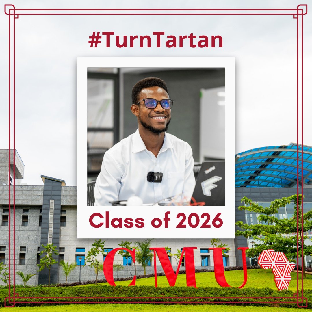 It is with huge gratitude to God Almighty I am announcing my acceptance into my dream university, <a href="/cmu_africa/">Carnegie Mellon University Africa</a> to study Electrical and Computer Engineering.

I am excited about the opportunities to expand my skills as well as my network throughout my studies.

#TurnTartan