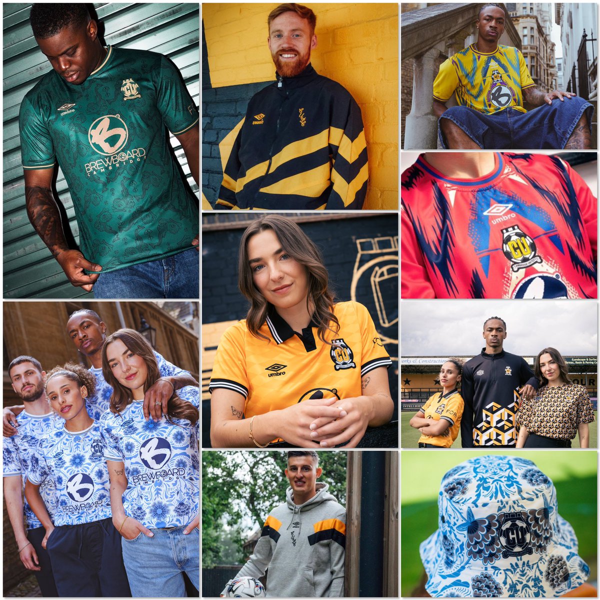 Cambridge United might just be the best dressed team in world Football right now.