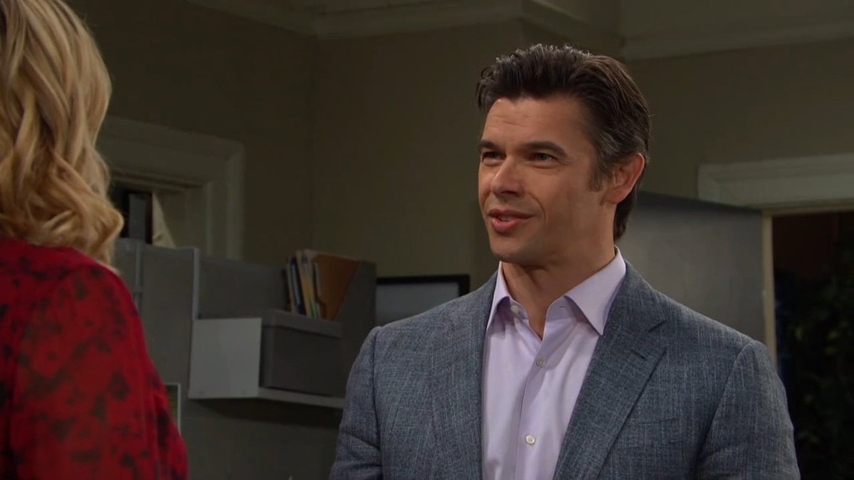 brianne1017's tweet photo. Nicole isn't so quick to forgive Xander. He asks if she dislikes him so much, why does she want to work for him? Maybe she should quit. Or better yet, he'll fire her! Nicole says Chad would have something to say if Xander fired her. He backs down. #Days #Xcole @PaulTelfer https://t.co/34hJl8ZRd8