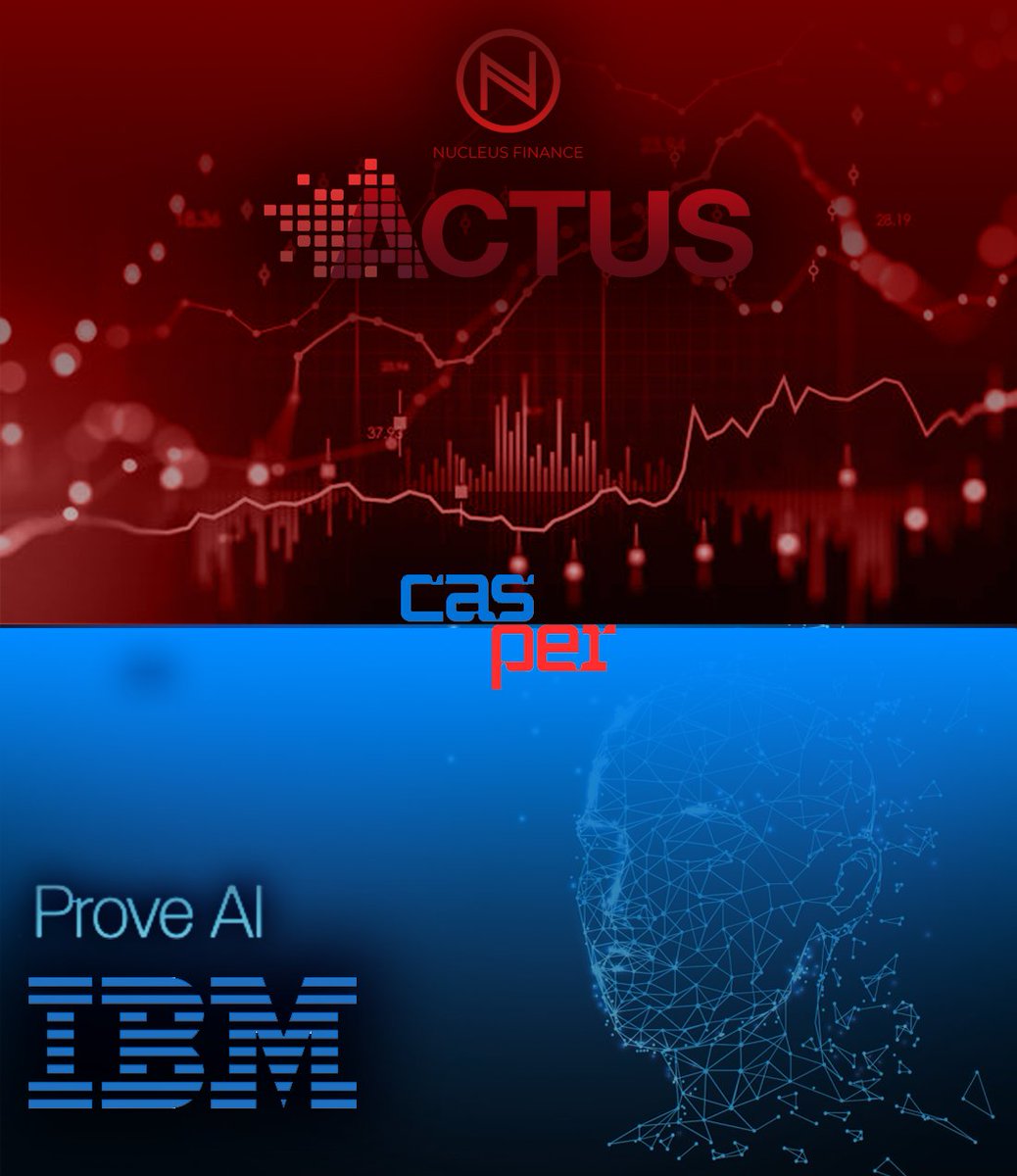 $CSPR is poised for enterprise utility with their 2 killer applications in FinTech &amp; AI.

While IPwe formerly belonged here, Prove AI's proving itself more than worthy of its place.

AI = ~$1.8 Tril by 2030
FinTech = ~$1.5 Tril by 2030

By building with industry leaders, Casper
