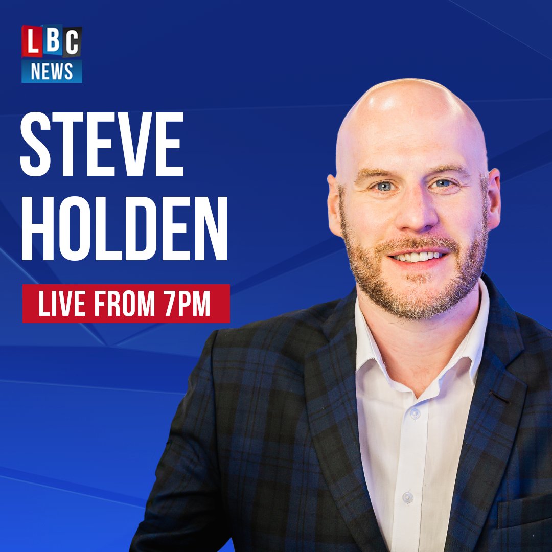 LBCNews's tweet photo. LIVE from 7 with @SteveHReports: 

🇺🇸 @benjihyer previews tonight's Biden v Trump debate.

🗳️@charlotterlynch rounds up another day on the UK election trail. 

🪙@kotrie on the fugitive 'Cryptoqueen'.

🎧https://t.co/DpptTNuJmX https://t.co/2ZQrZorVTa