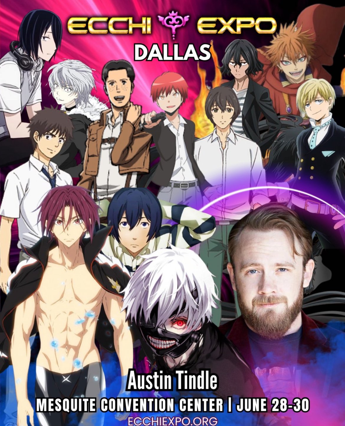 Austin Tindle on X: See you tomorrow at Ecchi Expo!  t.coOftSgWq43h  X