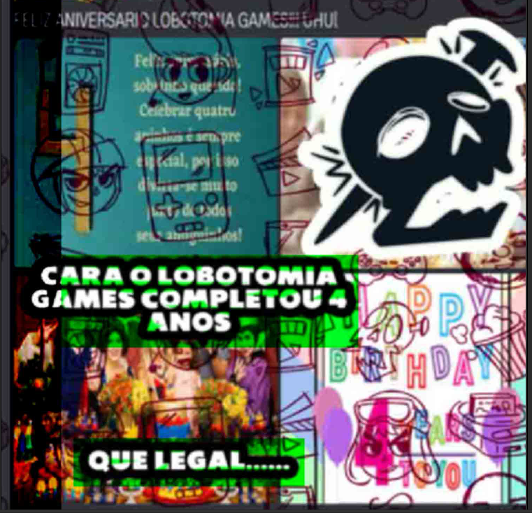 LobotomiaGames's tweet photo. FELIZ ANIVERSARIO LOBOTOMIA GAMES!!! https://t.co/2KufE76j0S