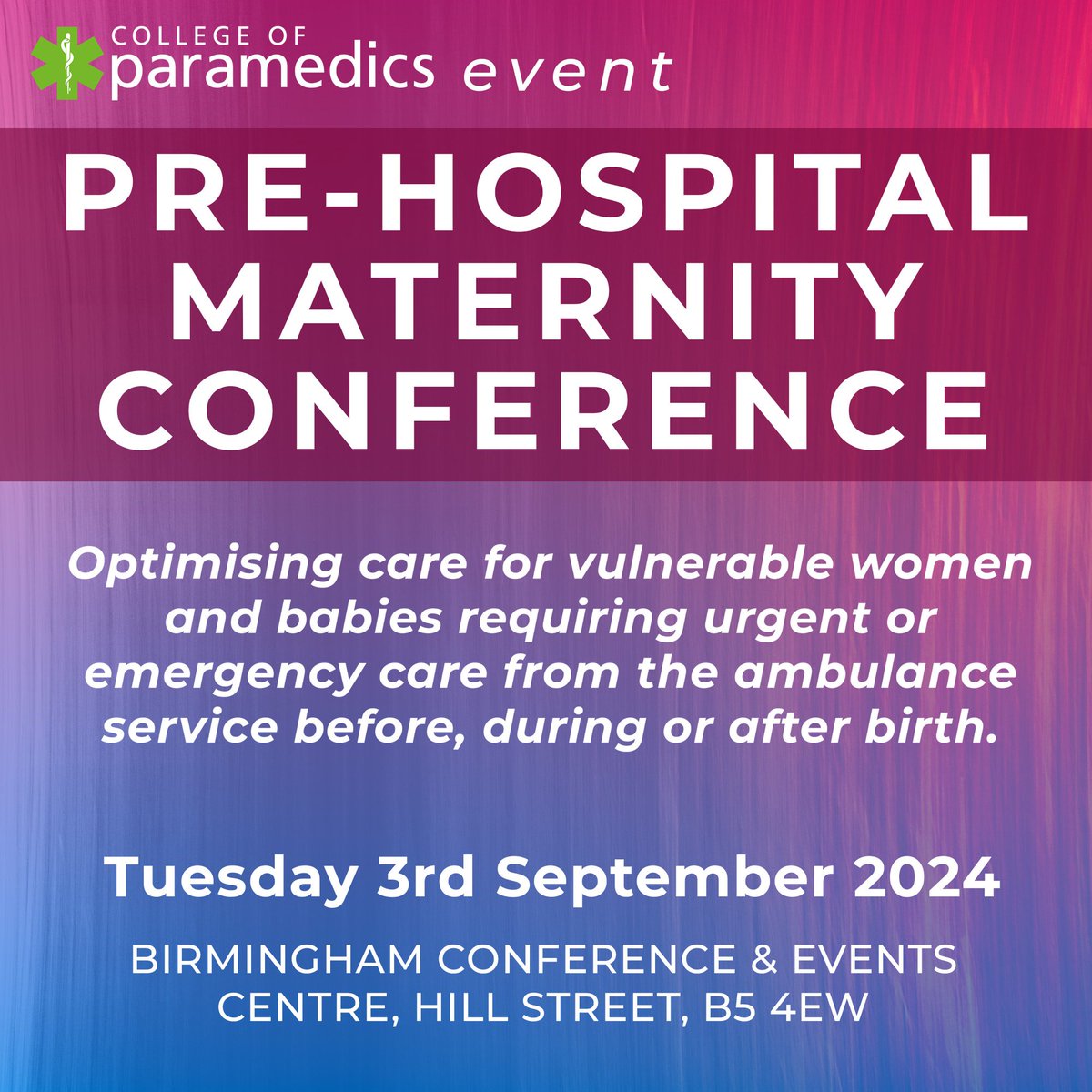 Camella (@camellamain1) on Twitter photo We welcome poster abstracts for the Inaugural National PreHospital Maternity and Newborn Care Conference. Send up to 300 words to londamb.phmncgroupuk@nhs.net by 31st July. An opportunity to share your PreHospital Perinatal innovation, quality improvement, research or proposals. We welcome poster abstracts for the Inaugural National PreHospital Maternity and Newborn Care Conference. Send up to 300 words to londamb.phmncgroupuk@nhs.net by 31st July. An opportunity to share your PreHospital Perinatal innovation, quality improvement, research or proposals.