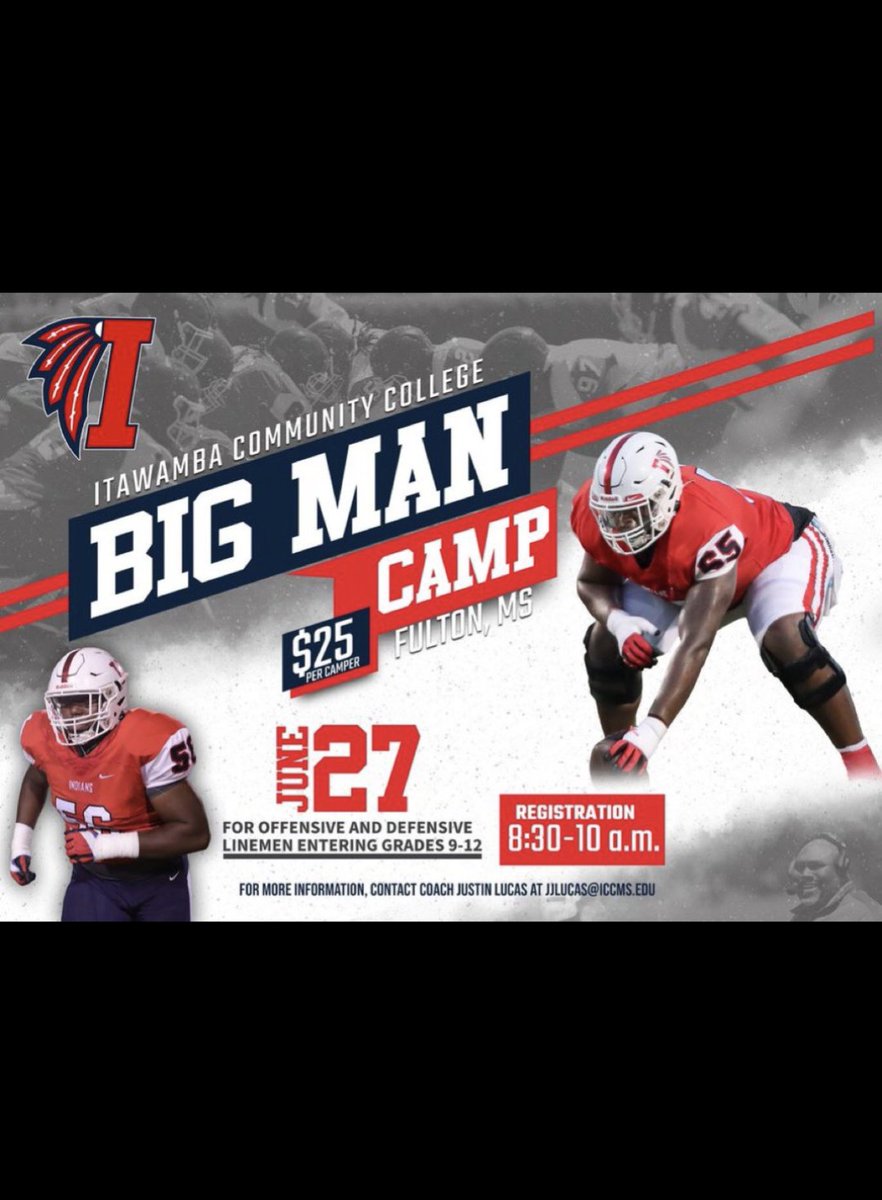 Great camp day! <a href="/LetsGoICC_FB/">LetsGoICC_FB</a> definitely will be back for more <a href="/CoachEJK/">Coach Eddie</a>