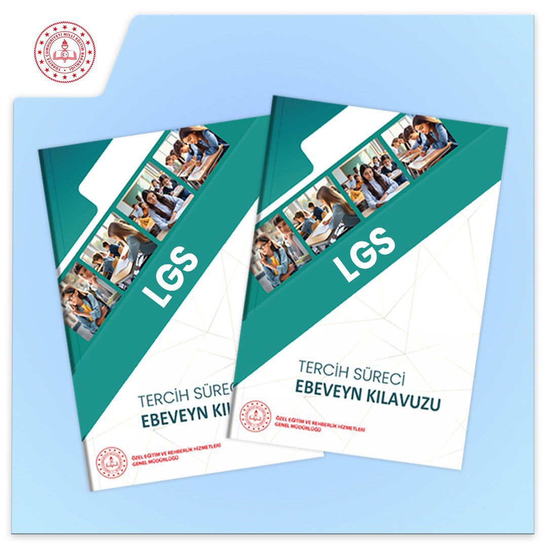 MEB'den LGS Tercih Süreci İçin Ebeveynlere Yönelik Kılavuz

Liselere Geçiş Sistemi (LGS) kapsamındaki merkezî sınavın ardından başlayacak tercih sürecinde bu yıl ilk kez ailelere kapsamlı bilgi verilmesi amacıyla "Tercih Süreci Ebeveyn Kılavuzu" hazırlandı.