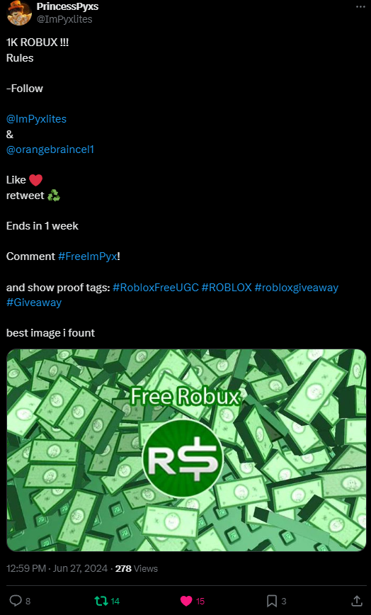 Battler716212's tweet photo. @ImPyxlites @orangebraincel1 #FreeImPyx
Username: sounova129 https://t.co/TO7q6wo6QF