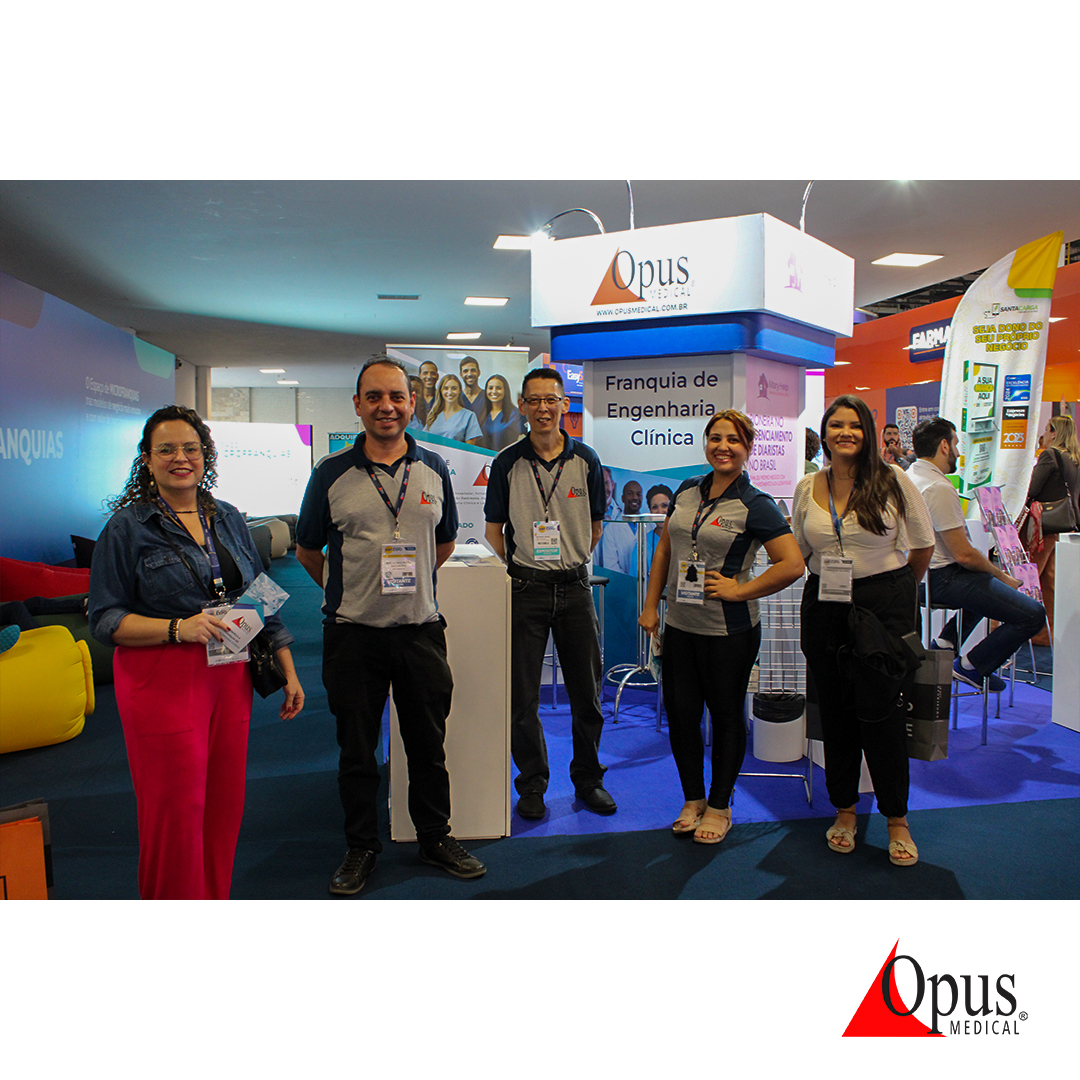 OpusMedical's tweet photo. Aprecie nossas fotos na participação da ABF Franchising expo

Não deixe de visitar nosso estande na Rua G e descubra como essa novidade pode transformar sua vida profissional!

#OpusMedical #ABFFranchising #EngenhariaClínica #Franquias #InovaçãoEmSaúde #SejaFranqueado https://t.co/d1GTRVTFRD