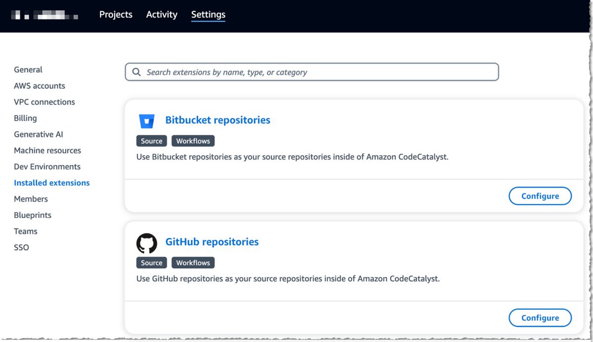 skylargraika's tweet image. 🚀 Exciting news! Amazon CodeCatalyst now supports GitLab and Bitbucket repositories, enabling seamless collaboration and development on AWS. Create projects, add blueprints, and manage your workflow effortlessly. #AWS #CodeCatalyst #GitLab #Bitbucket 🛠️
ift.tt/iETFAY2