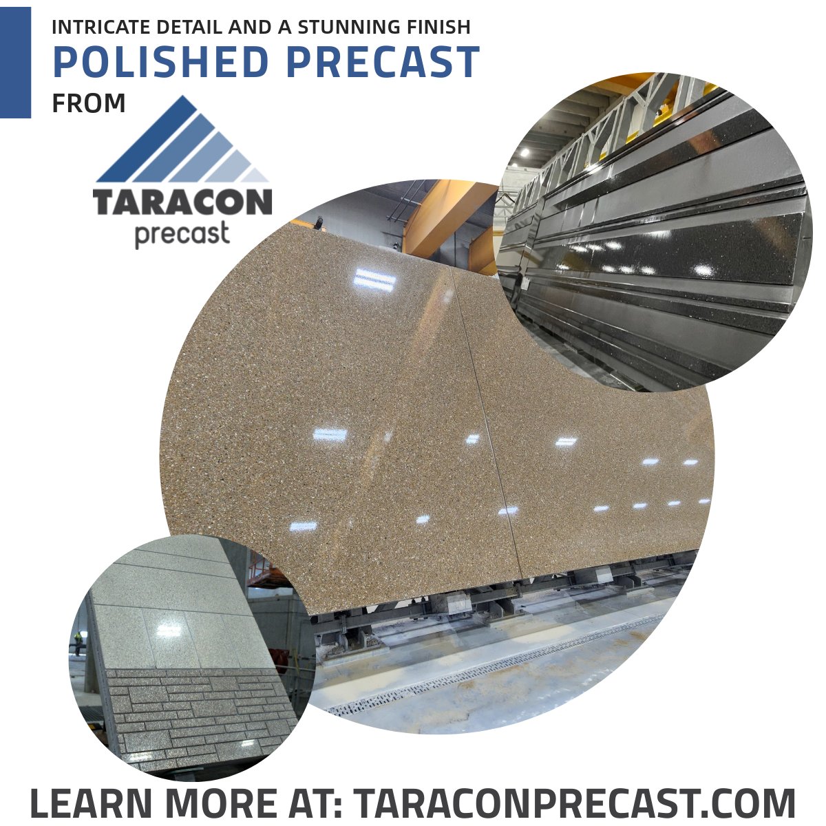TaraconPrecast's tweet photo. Looking for a way to make your building project stand out? Taracon Precast's polished precast finishes offer a flawless, modern look combined with unmatched durability.

Visit https://t.co/8PHpeN24t8 to explore all our finish and color options!
#PolishedPrecast #Architecture https://t.co/ZAI91IHT6u