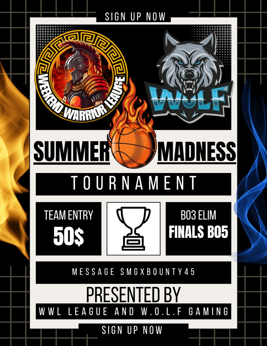 Weekend Warriors League🥉 (@2k_wwl) on Twitter photo Next Friday, 9 pm est, come ball in the hottest 🔥🔥 tourney in the 2k community. Winner get some money and runners up get some money 💰. <a href="/2kProAmENews/">Elite Ballers News 📰</a> <a href="/BlkFrankWhite1/">TheBlkOne</a> <a href="/6ivo0/">birdie (peahead’s dad)</a> <a href="/OGKINGCURT/">Curt 🌰</a> @youFamousEnough <a href="/Playmakerdom/">Young Gifted and Black</a> <a href="/BeLikeMikeRob/">MikeRob💰..</a> <a href="/JABridgeforth/">JA</a> <a href="/40KalMagic/">😈 Grim Reaper</a> <a href="/JoeKnowsYT/">Joe Knows</a> Next Friday, 9 pm est, come ball in the hottest 🔥🔥 tourney in the 2k community. Winner get some money and runners up get some money 💰. <a href="/2kProAmENews/">Elite Ballers News 📰</a> <a href="/BlkFrankWhite1/">TheBlkOne</a> <a href="/6ivo0/">birdie (peahead’s dad)</a> <a href="/OGKINGCURT/">Curt 🌰</a> @youFamousEnough <a href="/Playmakerdom/">Young Gifted and Black</a> <a href="/BeLikeMikeRob/">MikeRob💰..</a> <a href="/JABridgeforth/">JA</a> <a href="/40KalMagic/">😈 Grim Reaper</a> <a href="/JoeKnowsYT/">Joe Knows</a>