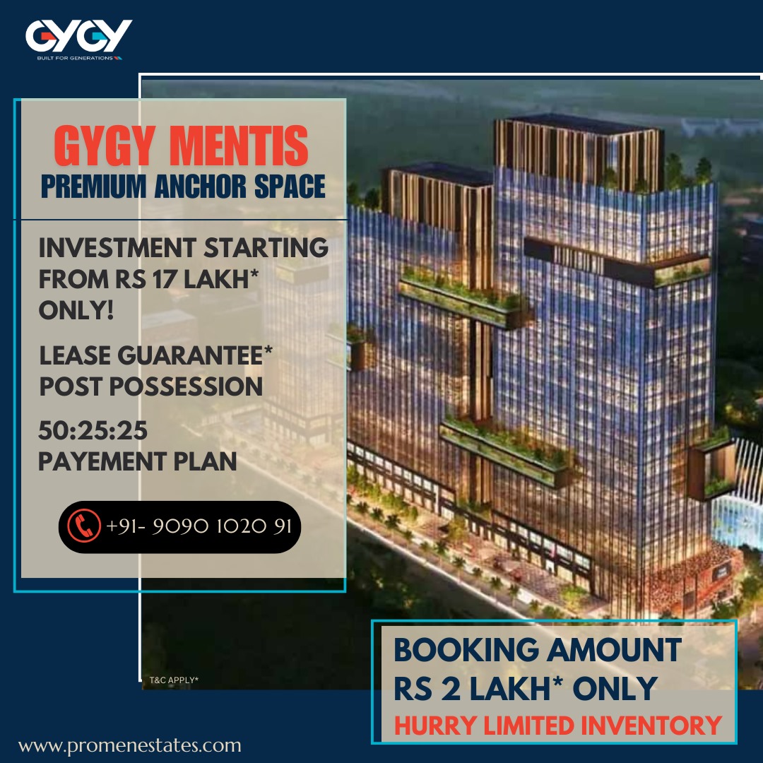 promenestates's tweet photo. #GYGYMentis Premium Office &amp; Retail Spaces in Sector 140, Noida Expressway, Investment Starts @ 17 Lakh* Book Your Office and #RetailSpaces at GYGY Mentis.
Now to Get the Best Deals and Offers
Call Now: +91-9090-1020-91
.
#commercialproperty #OfficeSpace #PromenEstates https://t.co/Gm4sFpPrnO