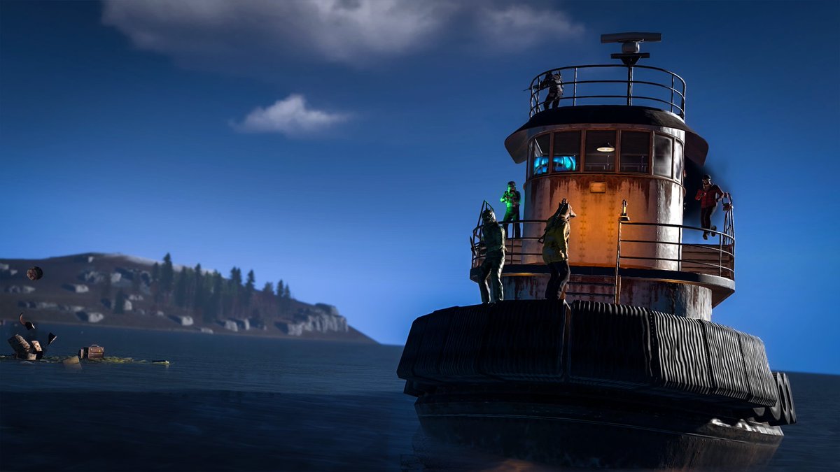 playrustconsole's tweet image. Monthly wipe will soon be underaway! This month we have the release of Tugboats. ⛴️

Be sure to check the patch notes for update 1.98: rust.double11.com/news/patch-not…