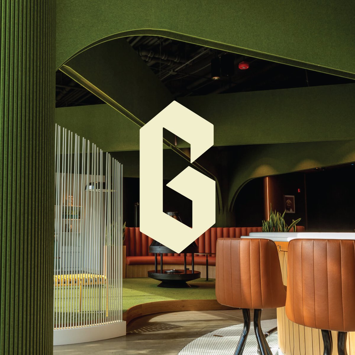 MattErickson32's tweet photo. Did some golf stuff a while back! Fun times with my buds at Stout Collective.

I designed the brand identity for The Green, an indoor golf bar concept in Chicago, and drew a bunch of lil' guys. https://t.co/FTwui8NmMQ