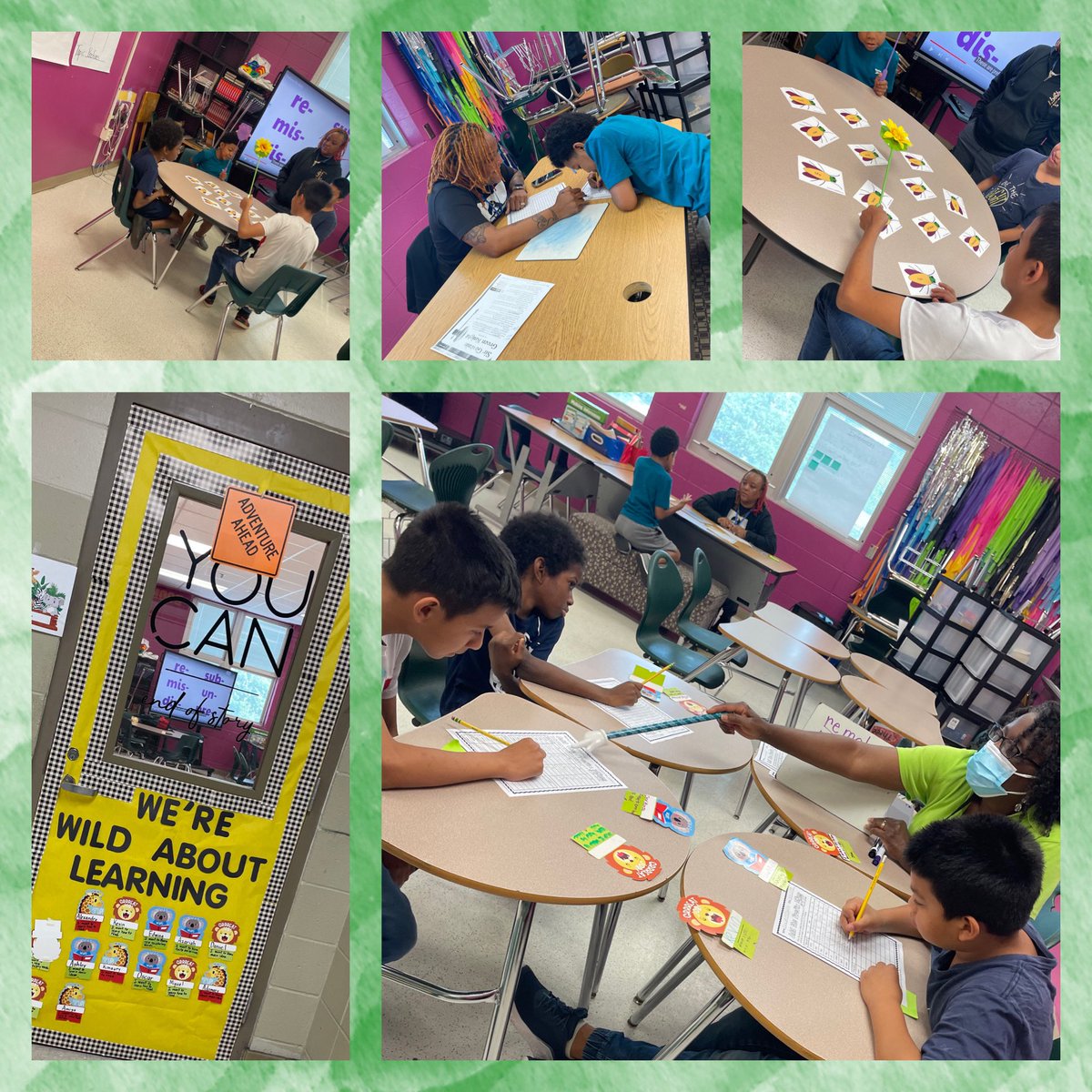 LiteracTcher's tweet image. Ss &amp;amp;Ts at WashingtonK8 are “Wild About Learning!As you can see,everyday is filled with engaging activities that allow Ss to enhance &amp;amp;review skills interactively through whole/small group instruction, one-on-one instruction &amp;amp; peer partnering.