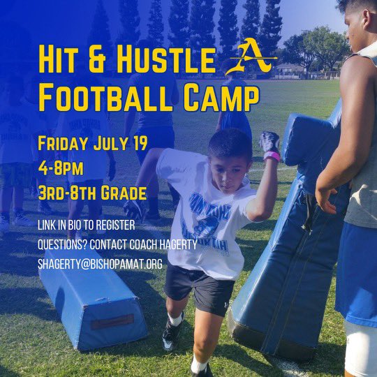 Join us for some football in July 19th!