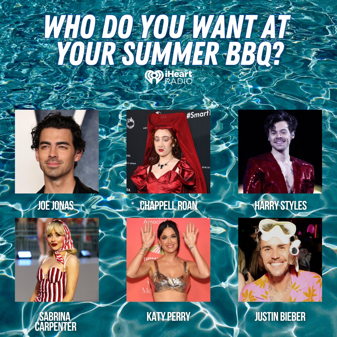 Drop your picks below! 👇 Make sure to listen to our Summer playlist on the free <a href="/iHeartRadio/">iHeartRadio</a> app! ⛱️😎

Listen here! 👉 ihe.art/cAbTFcE