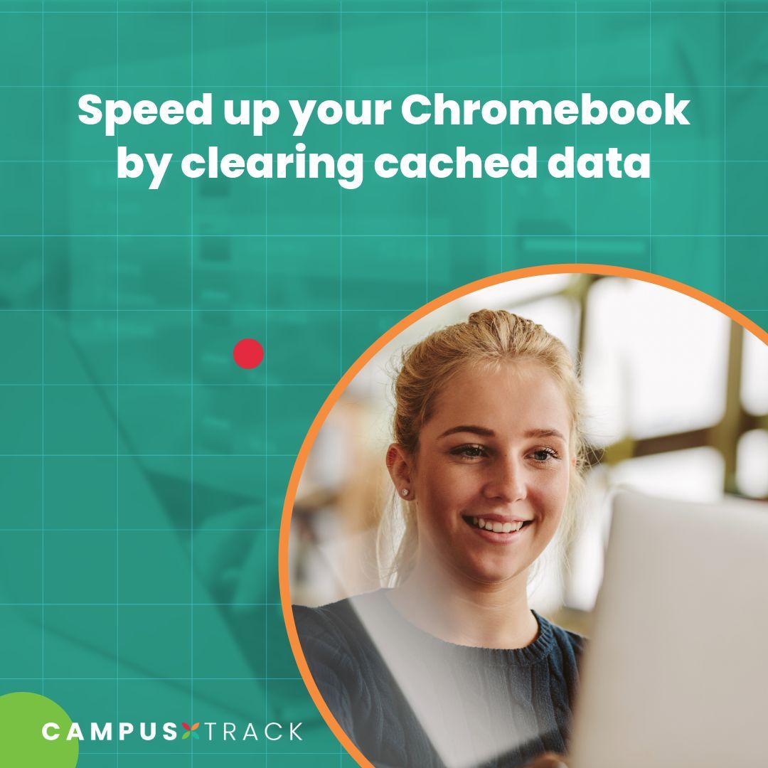 💡 Tech Tip Thursday! Speed up your Chromebook: Open Settings. Go to Privacy and Security > "Clear browsing data. "Select "All time. "Check "Cached images and files" and click "Clear data. "Boost performance and free up space! 🚀💻 #TechTipTuesday #EdTech #CampusTrack