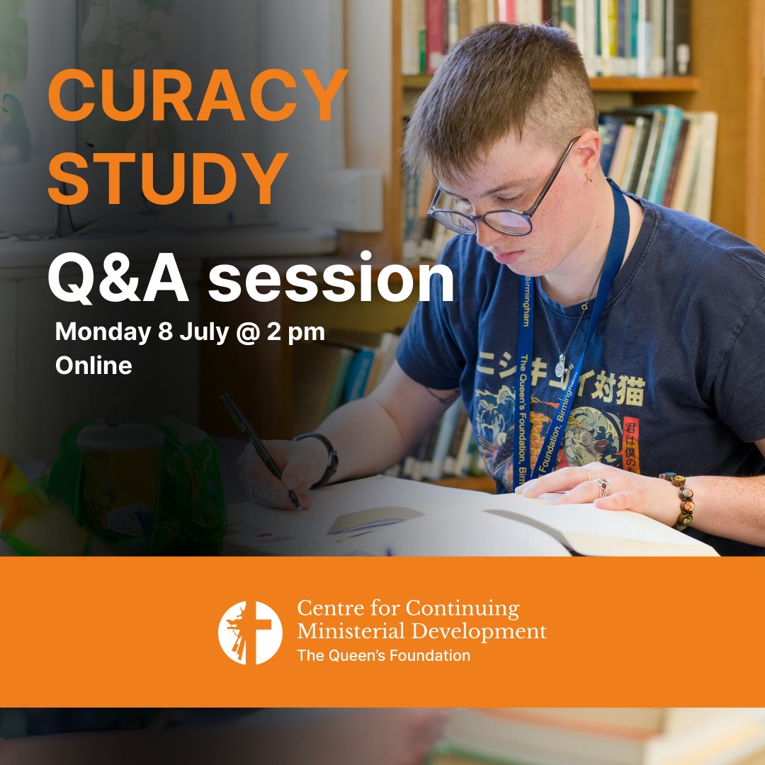 Calling all <a href="/churchofengland/">The Church of England</a> #curates!

Register now to find out how our Centre for Continuing Ministerial Development can support your learning journey during #curacy, with tailored programmes and funding opportunities. 

Register here: bit.ly/CuracyQnA