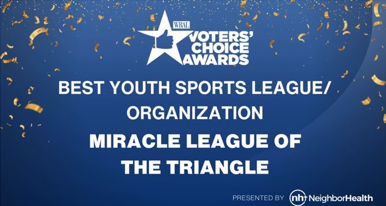 Individuals with Special Needs -Did you know you can play ball with the program named Best Youth Sports League by WRAL's Voters' Choice Awards? Registration for NEW players is open. Join us for the fall season which starts Sept 6.  Learn more &amp; register at MLTriangle.com