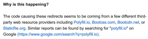 malwrhunterteam's tweet photo. Important update about the polyfill[.]io supply chain type attack situation.
So, when Google started doing warnings that ads for pages/sites that uses polyfill[.]io can get suspended, they mentioned 3 more domains:
bootcss[.]com
bootcdn[.]net
staticfile[.]org
But somehow everyone skipped caring about that. Some of the first articles of the situation mentioned those domains in a way or another... and basically that's it. People literally just skipped over 3 more services/domains that were or are still being used in supply chain type attacks, just as the polyfill[.]io service/domain, from long months ago.
And by some quick checks, it seems that if we combine the count of websites that are using either of those 3 services/domains, we get at least a 300k-350k+ number. Some expert of this topic please look into this and verify.
But wait, this story is not simply about 4 different services/domains (polyfill[.]io + the 3 others mentioned by Google) being used in supply chain type attacks. But about that these 4 are all in the hands of the same people (gang?).
Today @zzwudev informed us (https://t.co/h1B4Ah3ivu) about that the "totally legit Chinese company" that bought the polyfill[.]io domain did some "little mistake": they leaked their Cloudflare "ApiToken" and "ZoneId" on Github.
🤦‍♂️
😂
Not even an hour later came @mdmck10, who did some "magic" and revealed (https://t.co/MYuiDvu6ji) that the Cloudflare account of which the leaked keys belongs to has these 5 domains in it:
bootcdn[.]net
bootcss[.]com
polyfill[.]io
staticfile[.]net
staticfile[.]org
In other words, this leak ended up in revealing that the supply chain type attacks that were/are being done using the 4 services/domains Google mentioned are actually being done by the same people/gang/anything. Crazy, no?
Also @zzwudev tweeted this: https://t.co/Q2D8mJXE3R.
If you take a look at the "Bootcss supplychain attack" link in his tweet, you can see an example of cdn.bootcss[.]com being used in a supply chain type attack already in February. In that case the next stage was this: https://www.unionadjs[.]com/sdk.html. Quickly looked around in relation to that domain and found this: https://t.co/mYXBBPguHC - here you can see some people in the past 2 weeks talking about both cdn.bootcss[.]com and cdn.staticfile[.]net are giving files containing malicious codes, with the next stage still being on www.unionadjs[.]com. That is, not surprisingly, behind Cloudflare...
So, now it is time for vendors for more blocking, for the at least multiple 100k affected websites' owners/admins/devs/etc to stop the usage of any of these other services/domains too, as soon as possible. And also as there are lots of articles talking about specifically the polyfill[.]io supply chain type attack already, probably it is also time for articles that are similarly talking about / informing people about the supply chain type attacks that are going for long months now with these services/domains...
🤷‍♂️