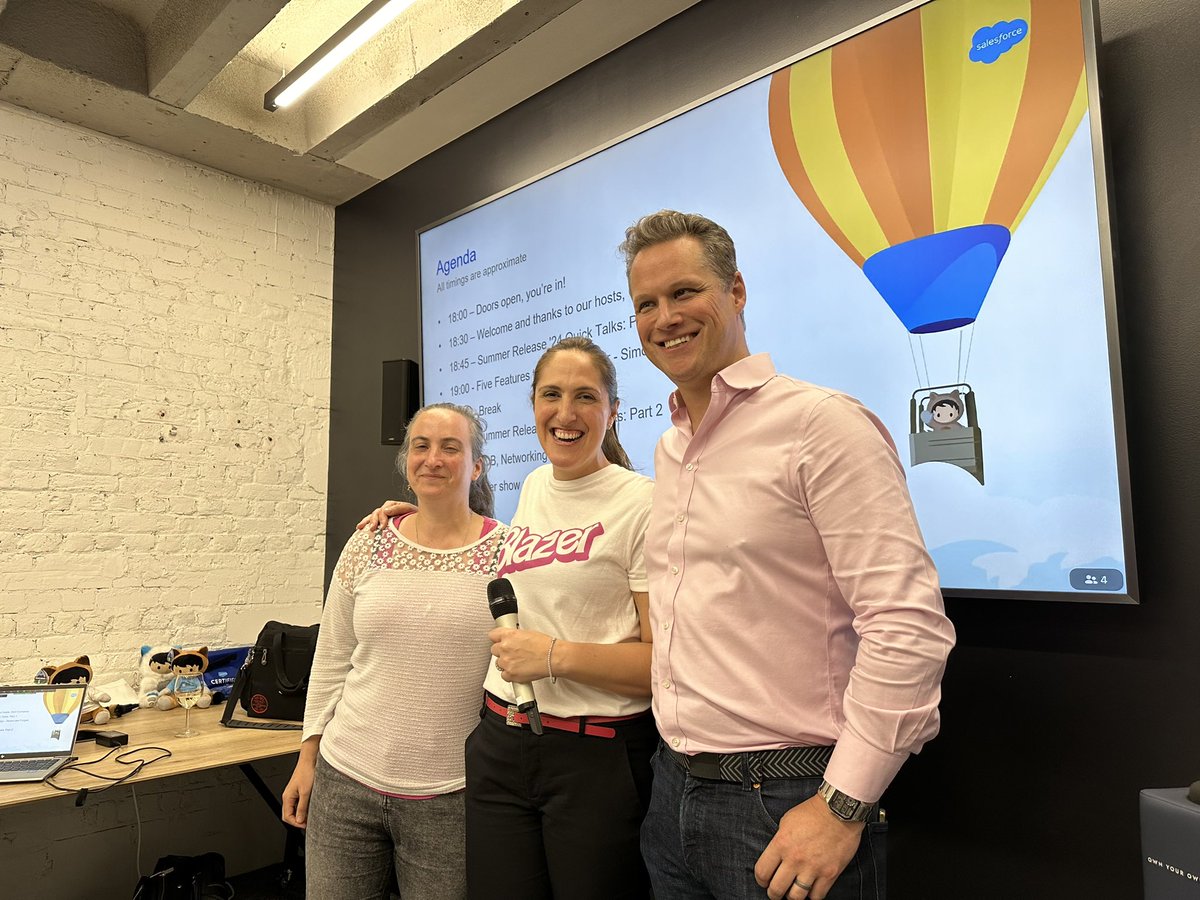 Matt Bevins (@mattbevins__c) on Twitter photo @LAUGtweets remember to coordinate with tonight’s dress code and off course pink with the in colour of choice tonight! Well done <a href="/cejhoney/">☁️ Claire Jones ☁️</a> <a href="/SalesforceSilv1/">SalesforceSilvia</a> <a href="/matmorris/">Matthew Morris</a>! @LAUGtweets remember to coordinate with tonight’s dress code and off course pink with the in colour of choice tonight! Well done <a href="/cejhoney/">☁️ Claire Jones ☁️</a> <a href="/SalesforceSilv1/">SalesforceSilvia</a> <a href="/matmorris/">Matthew Morris</a>!