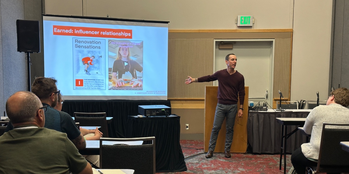ClarkSchool's tweet photo. We had a great time sharing some of our latest innovations in engineering education at the @ASEE_DC 2024 Annual Conference! 🎉 Thank you to everyone who stopped by our booth and attended our tech sessions. We would love to see your favorite moments from #ASEEAnnual! #ASEE2024 https://t.co/LgytCXILhE