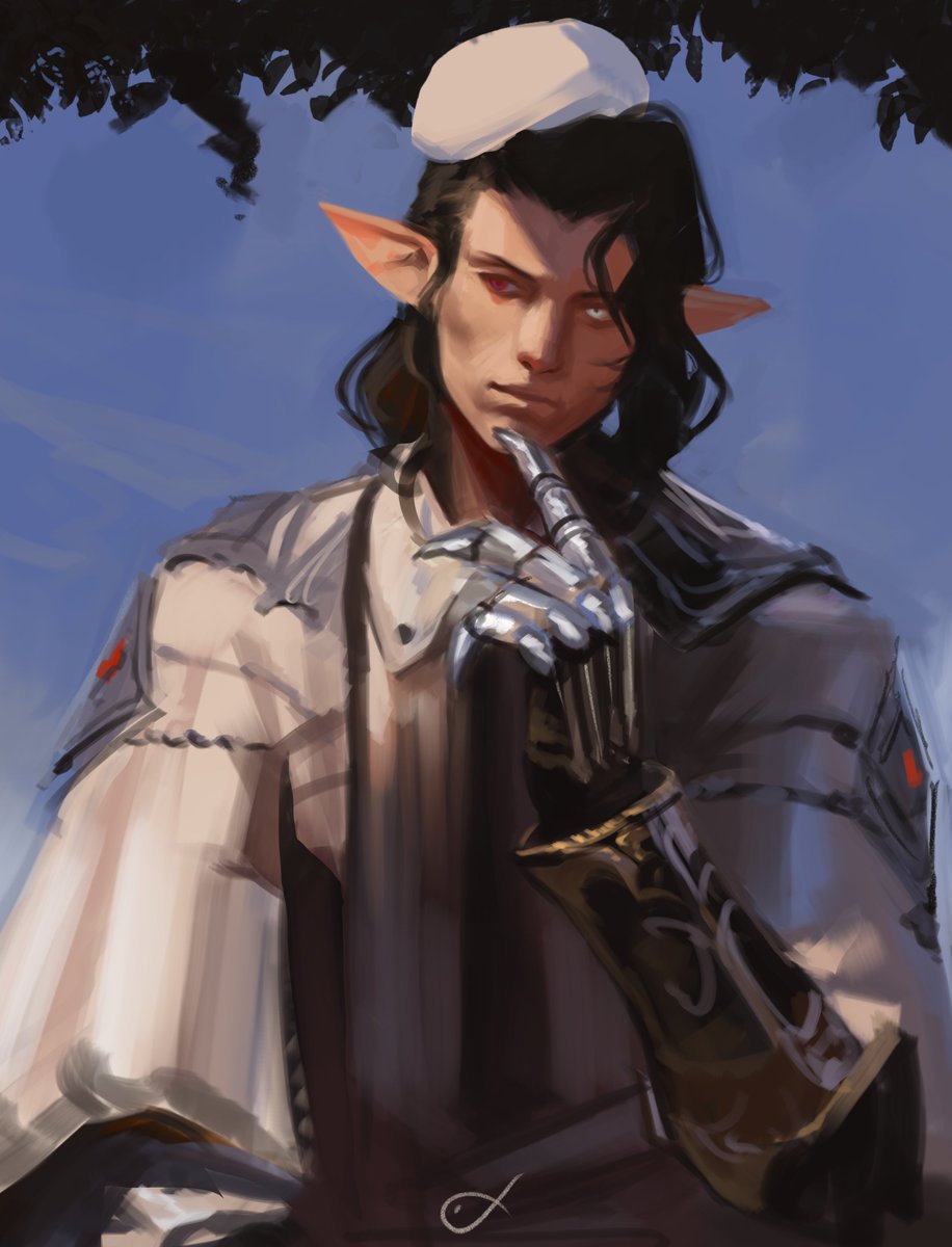 LairBug's tweet image. Dailyffxivdoodles ft. @vra_cty 

#ffxivart #day1