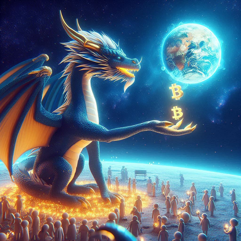 A goal is to raise everyone up to the height that nothing else matters but the will to keep flowing and keeping track of the waves and charts. #btcdragon #charity