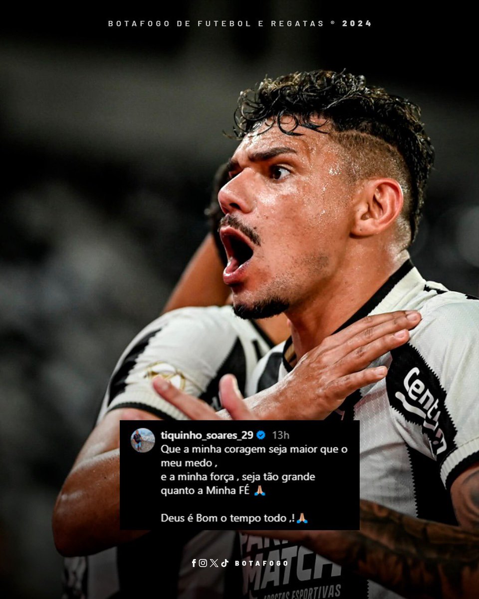 Botafogo's tweet photo. Grande vitória, minha rapaziada! FIRMES NA LUTA! 💪🏾🔥 #VamosBOTAFOGO https://t.co/pt1zQdnXCq