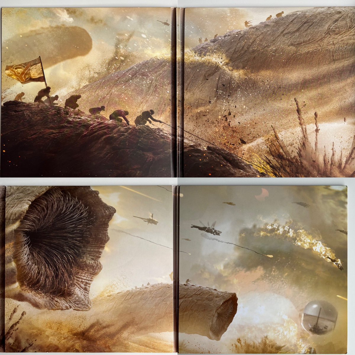 Unkle_Lee44's tweet photo. I’m just in awe of this Dune Part Two vinyl soundtrack by Hans Zimmer. Absolutely gorgeous artwork from @GregRuth and stunning colour way on the vinyl (Made By Mutant Web Store exclusive) 😍
#duneparttwo #dunemovie #dune #hanszimmer #gregruth #madebymutant #soundtrack #vinyl https://t.co/UXc22LtHJl