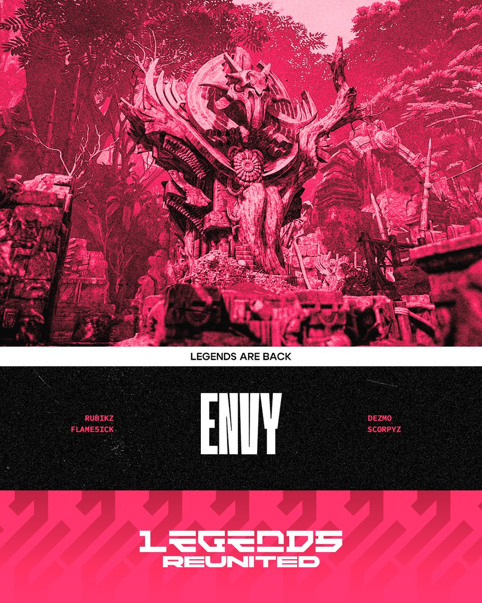 TeeGamingOrg's tweet image. LEGENDS REUNITED Series 2
Gears 5

@_EnvyNation viene a participar en nuestra segunda edición, bienvenidos!!

🗓️Fecha: 5 Julio a 7 Julio 2024
⏰Horario: 7 pm en adelante 🇲🇽
📺Transmisión: twitch.tv/teegamingorg
💰Prize pool: $5.000 mx
🆚4v4
Únete a nuestro Discord para dudas e…